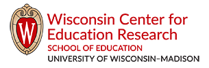 Wisconsin Center for Education Research, School of Education, University of Wisconsin-Madison logo